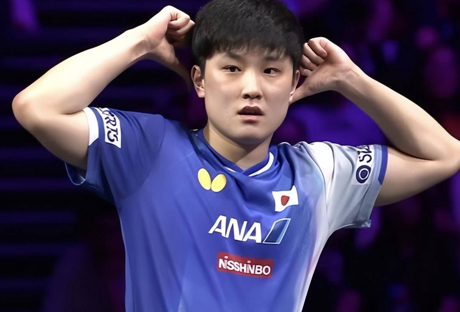 韩国乒乓球队逆转法国乒乓球队，张本智和高光表现