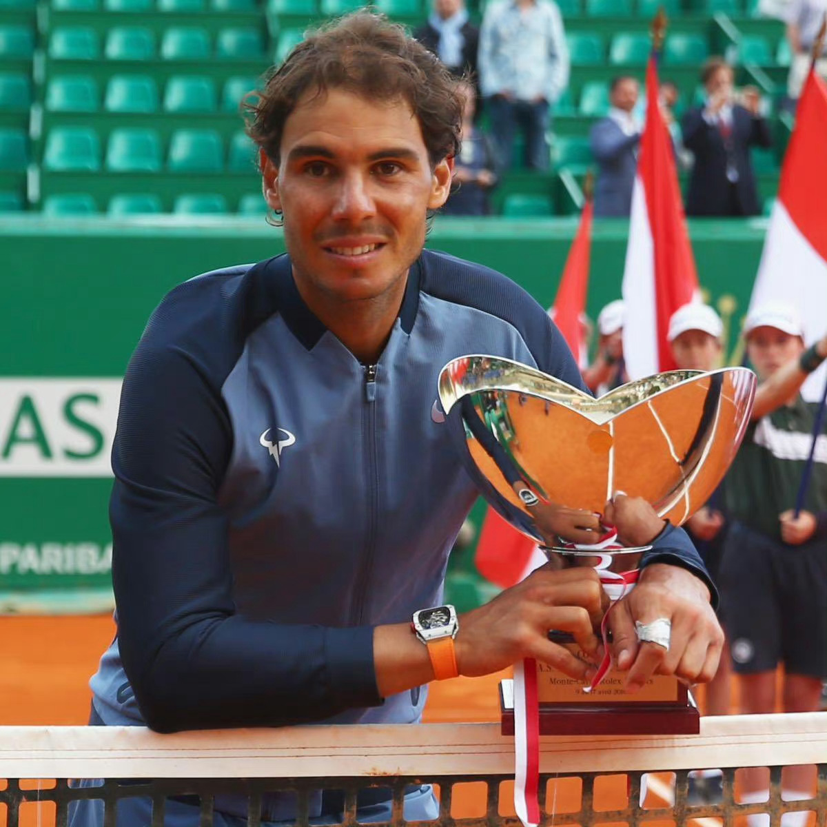 蒙特卡洛大师赛力克法网，纳达尔高光表现