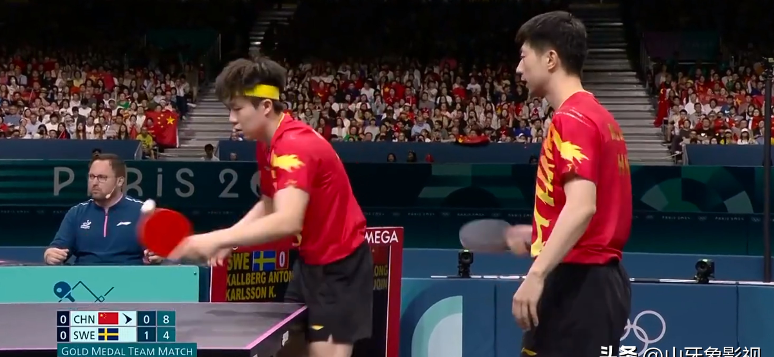 中国队轻取瑞典队，马龙状态火热